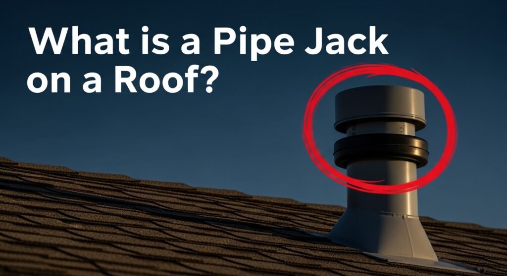 What is a pipejack on a roof
