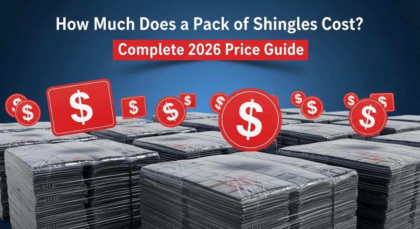 How much does a shingle pack cost