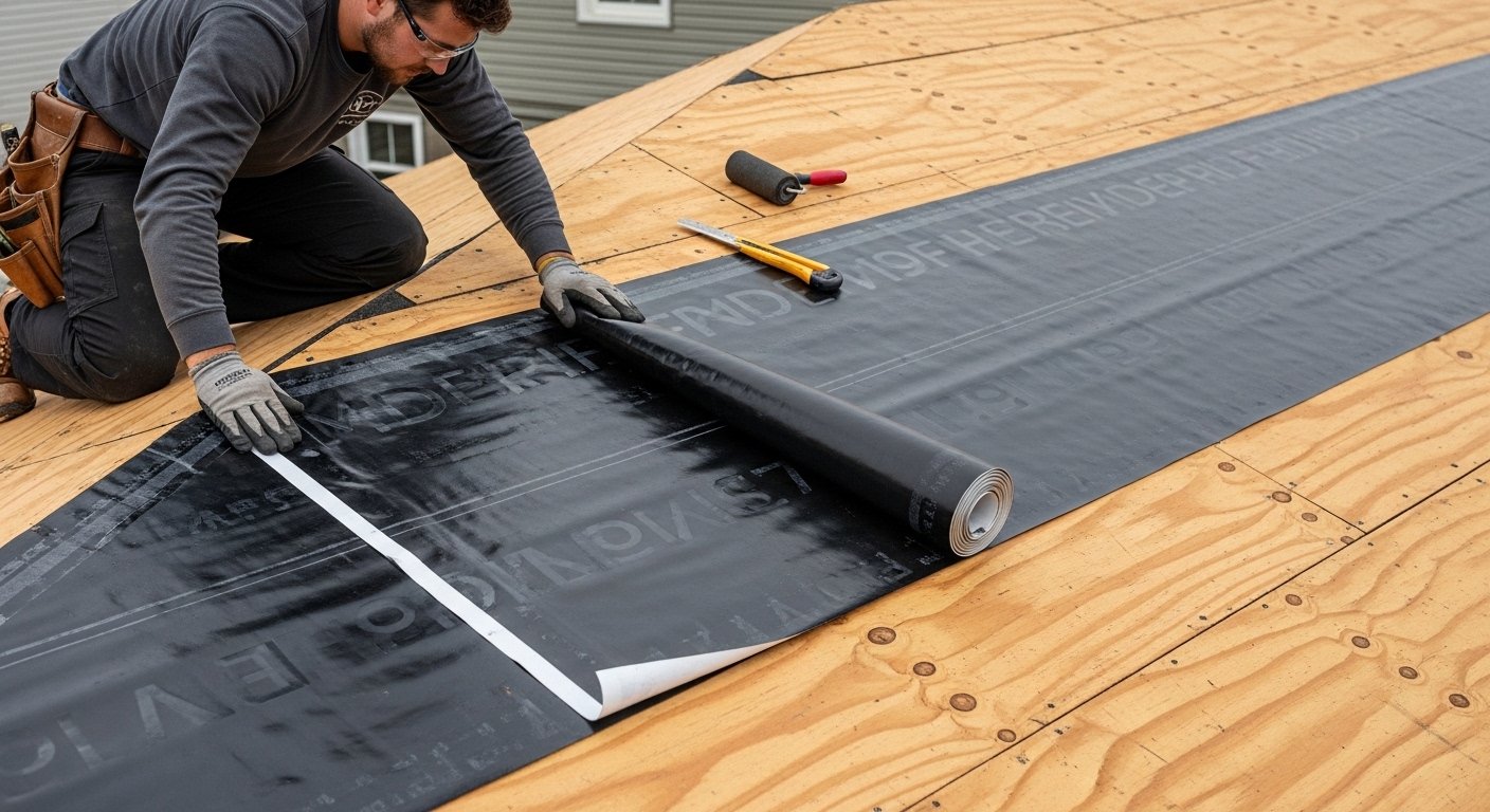 High-Temp Underlayment Installation