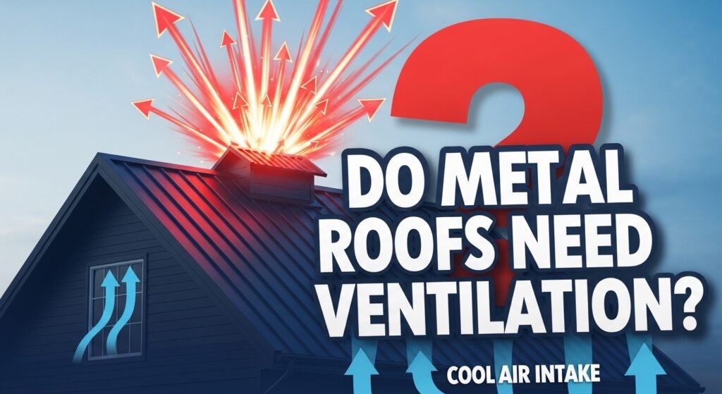do metal roofs ventilation
