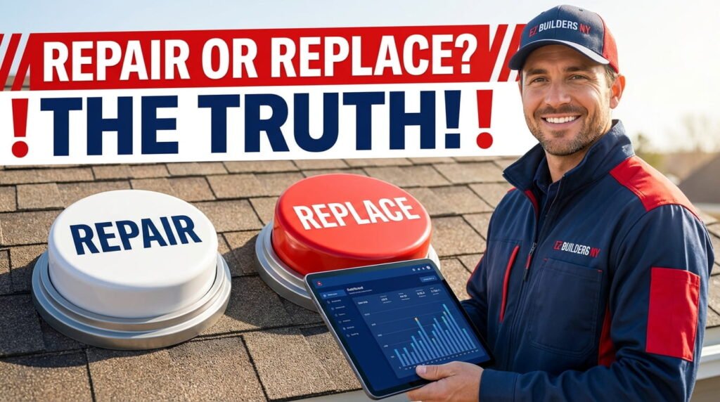 What kind of damage roof is repairable?