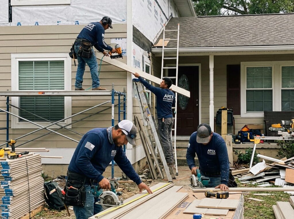 siders installers working