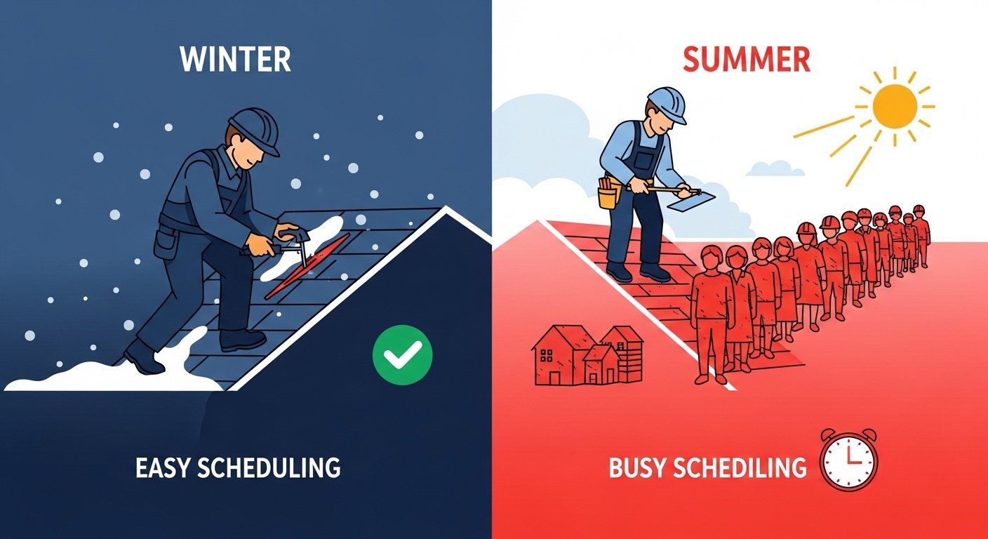 Winter vs. Summer comparison table