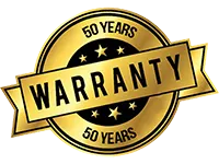 50-year transferable warranty
